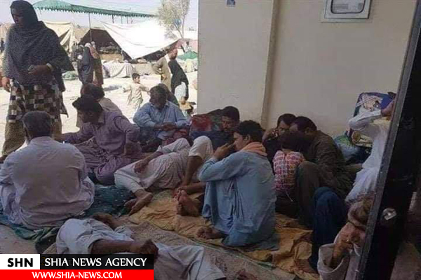 وضعیت اسفناک زائرین اربعین در مرز پاکستان + تصاویر