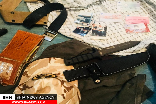 تصاویری از خانه کشف شده تروریست‌ها به همراه برخی تجهیزات در اهواز