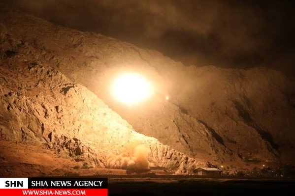 حمله موشکی سپاه به تروریست ها در پاسخ به حادثه اهواز