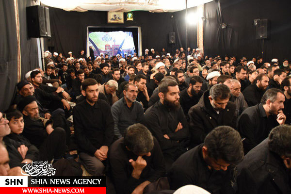 گزارش تصویری عزاداری شهادت امام رضا علیه السلام در بیت معظم له