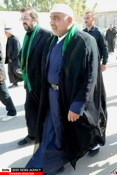 نخست وزیر جدید عراق در پیاده روی اربعین حسینی نخست وزیر جدید عراق در پیاده روی اربعین حسینی