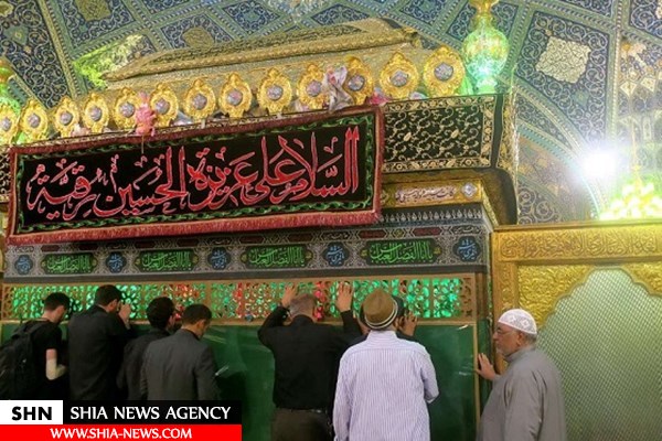 ضریح نورانی حضرت رقیه (س) به تهران منتقل شد