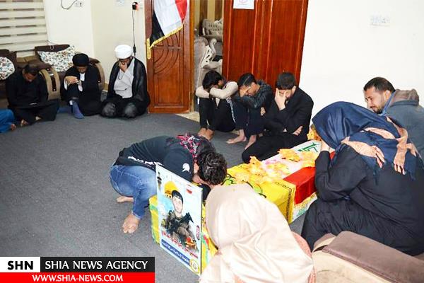 پیکر رزمنده مدافع حرم پس از سه سال به عراق بازگشت