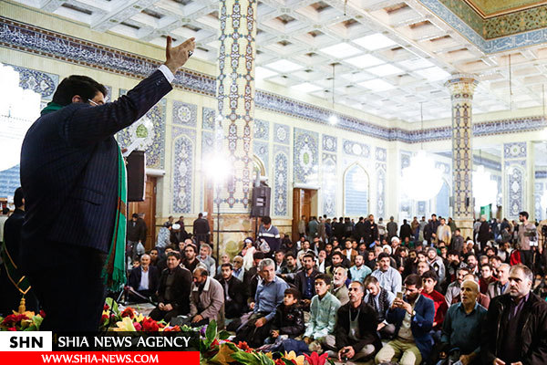 جشن بزرگ بیعت با امام در مسجد مقدس جمکران