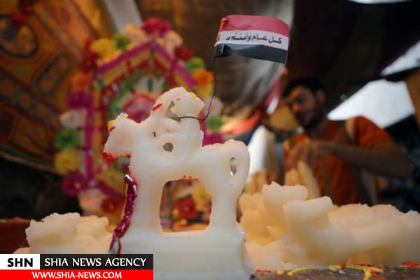 مجسمه‌های قندی مصری‌ها در جشن میلاد پیامبر(ص)