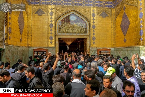 حضور میلیونی زائران در حرم علوی