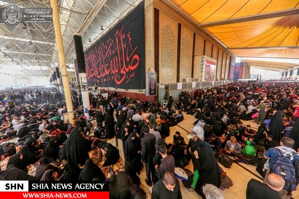 حضور میلیونی زائران در حرم علوی