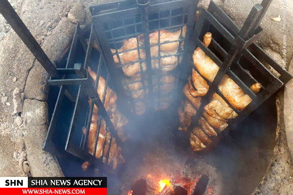 تصویر پذیرایی ویژه از زائران اربعین