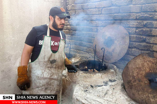 تصویر پذیرایی ویژه از زائران اربعین