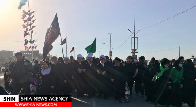 تصاویری از حضور آیت الله فاضل لنکرانی در راهپیمایی اربعین تصاویری از حضور آیت الله فاضل لنکرانی در راهپیمایی اربعین