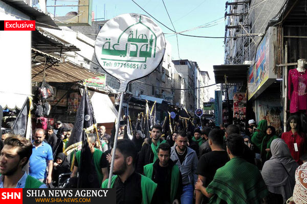گزارش تصویری اختصاصی/ اربعین حسینی در زینبیه سوریه