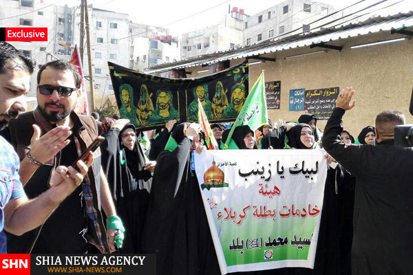 گزارش تصویری اختصاصی/ اربعین حسینی در زینبیه سوریه