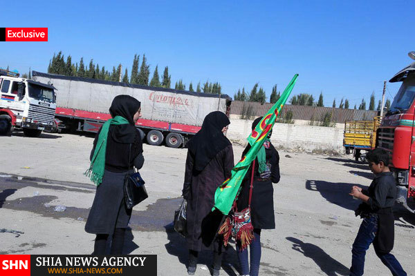 گزارش تصویری اختصاصی/ اربعین حسینی در زینبیه سوریه