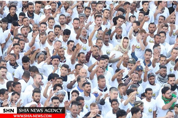 حضور بزرگ‌ترین هیأت عزاداری عراقی‌ها در کربلا + تصاویر