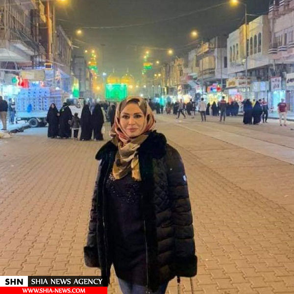 حضور بازیگر سرشناس مصری در کاظمین