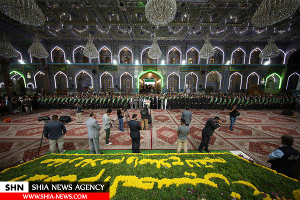 ادای احترام مهمانان جشنواره بهار شهادت به امام حسین (ع)