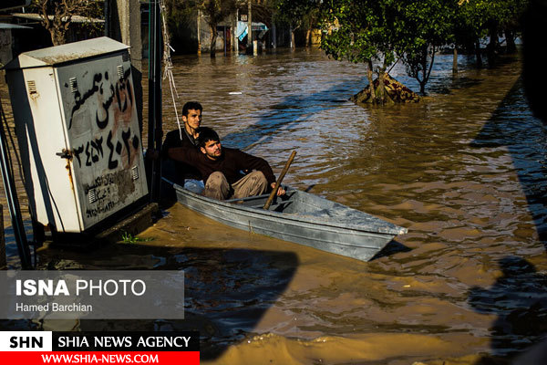 تصاویر سیل در استان گلستان