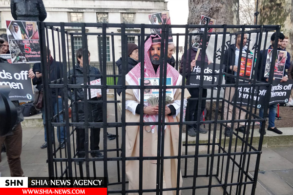 اعتراض‌های مردمی در لندن به تداوم فروش سلاح به رژيم سعودی