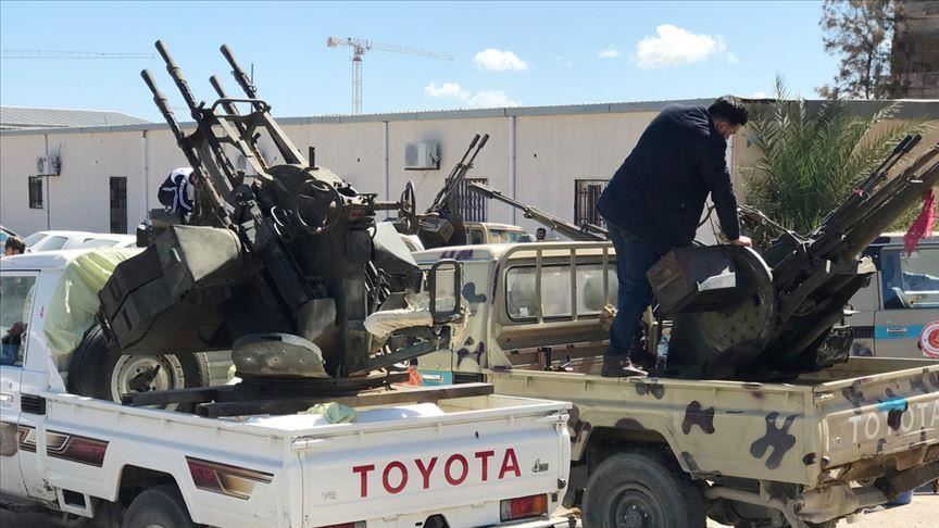 حمله نیروهای حفتر به طرابلس