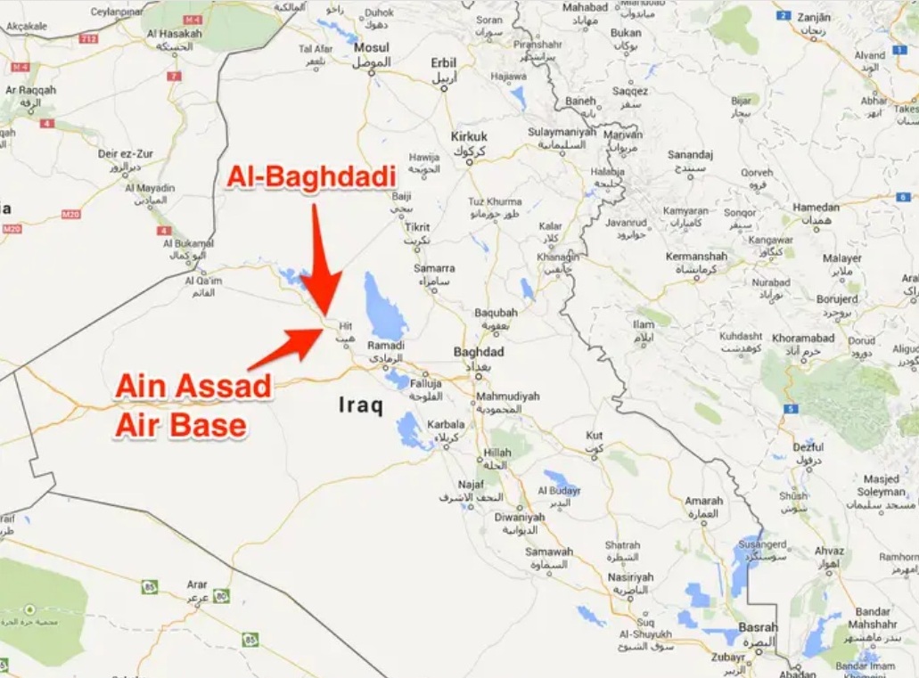 پایگاه نظامی عین الاسد کجاست + نقشه