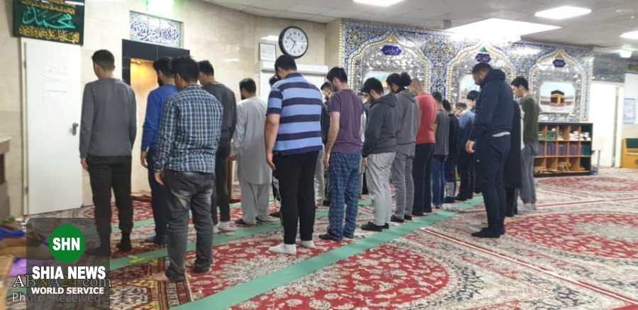 مراسم دعا و بیان معارف دینی برای نوجوانان در مسجد بلال هامبورگ