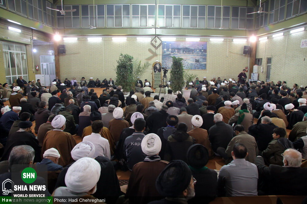 مراسم بزرگداشت مرحوم آیت الله محمد مهدی خلخالی در دفتر آیت الله سیستانی