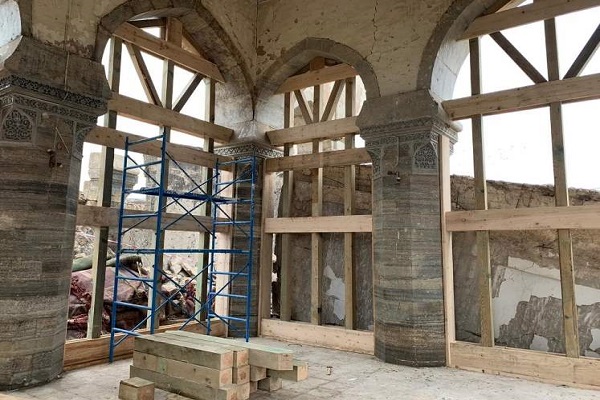 پایان مرحله نخست بازسازی مسجد جامع موصل