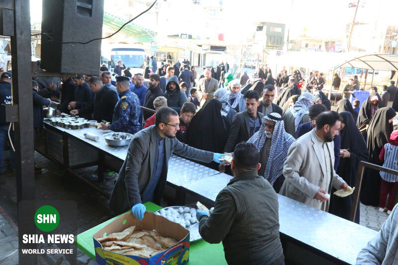 حرم عسکریین(ع) سال گذشته میزبان ۱۰۰۰ موکب خدمات رسانی بود