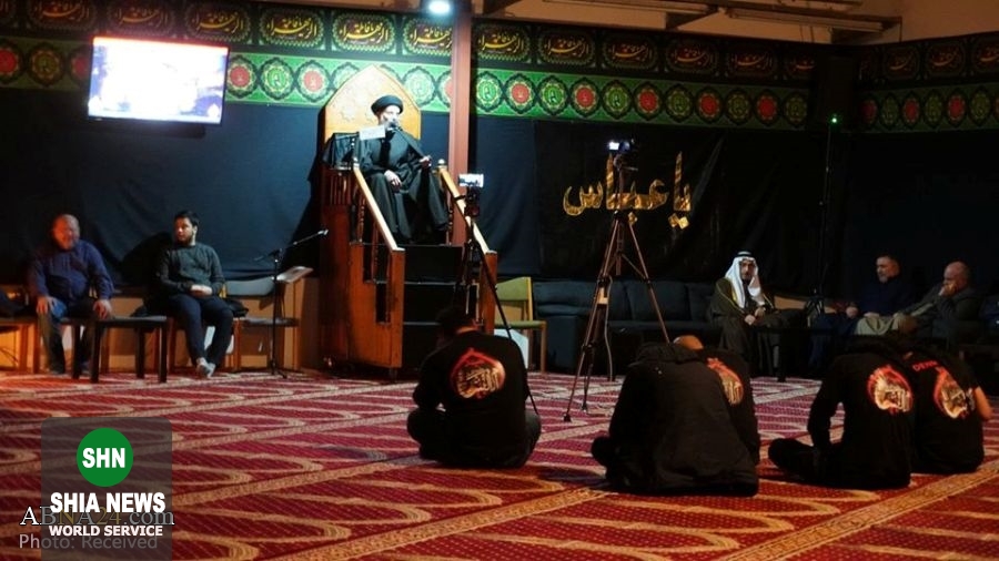 مراسم سوگواری شهادت ام ابیها(س) در اودنسه