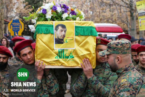 تشییع پیکر رزمنده حزب الله در بعلبک