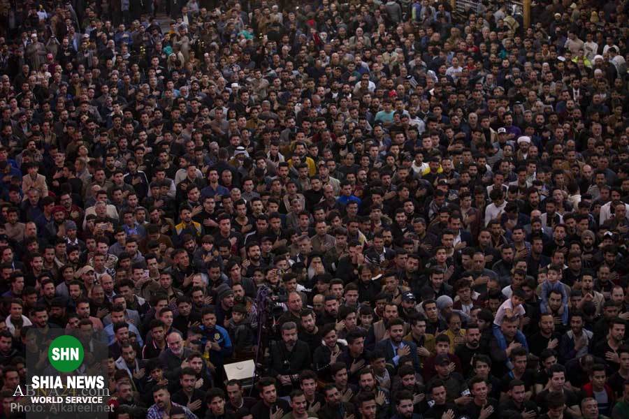 مراسم عزاداری وفات حضرت ام البنین(س) در حرم علمدار کربلا