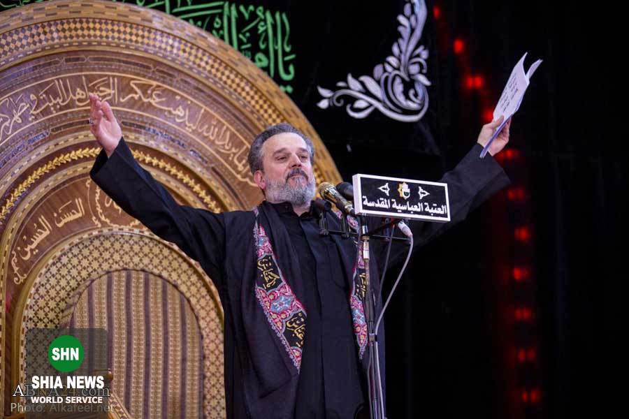 مراسم عزاداری وفات حضرت ام البنین(س) در حرم علمدار کربلا