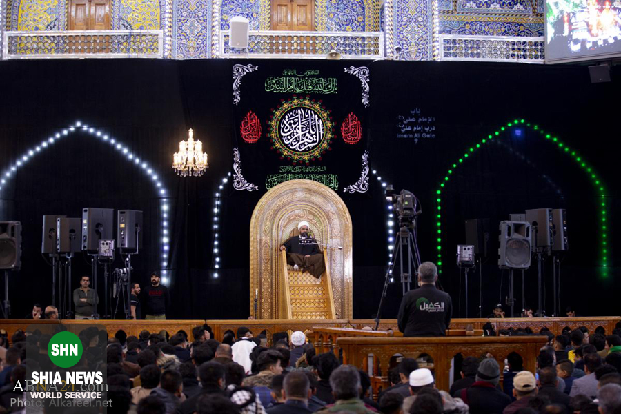 مراسم عزاداری وفات حضرت ام البنین(س) در حرم علمدار کربلا