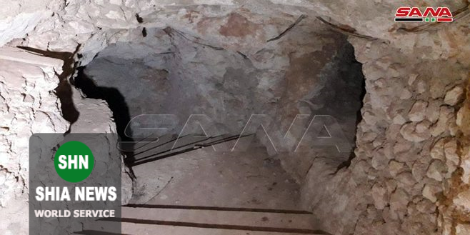 یک مقر زیرزمینی داعش در سوریه  کشف شد