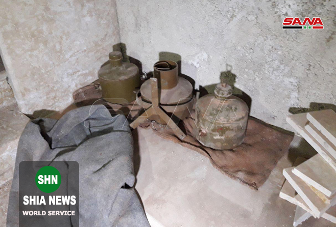 یک مقر زیرزمینی داعش در سوریه  کشف شد