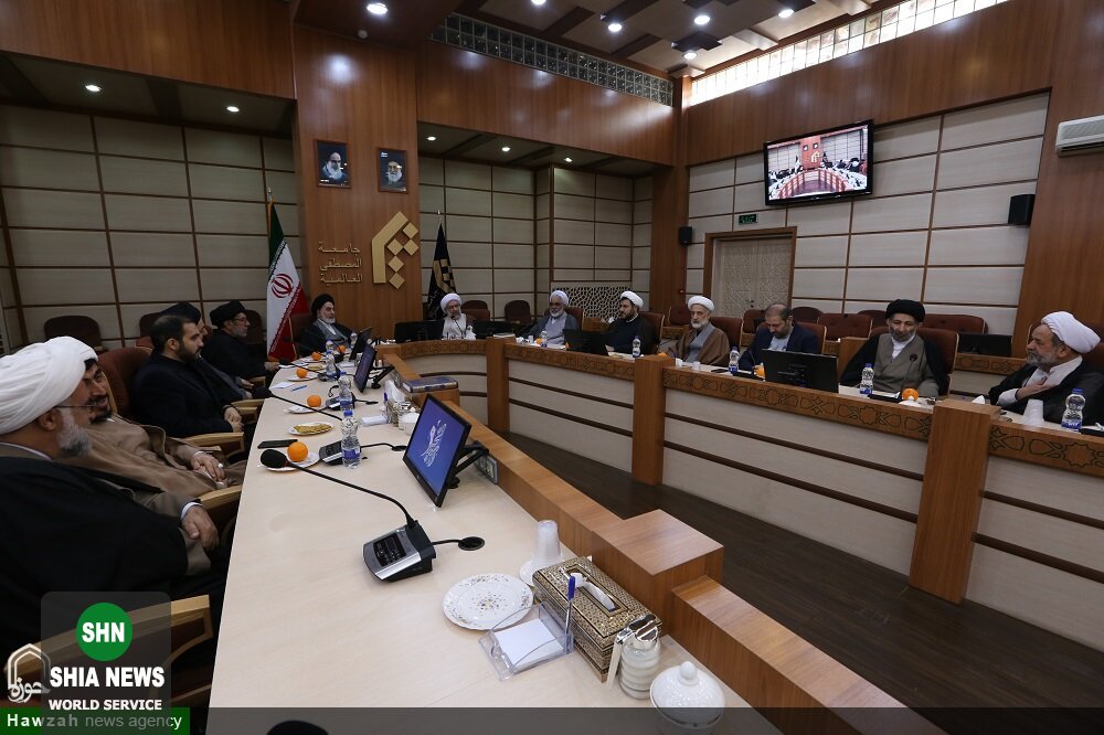 دیدار امام جمعه نجف اشرف با رئیس جامعه المصطفی العالمیه