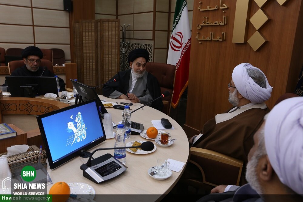 دیدار امام جمعه نجف اشرف با رئیس جامعه المصطفی العالمیه