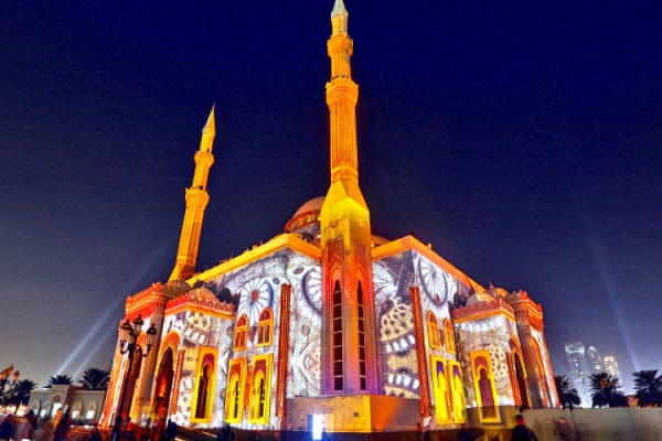 نورپردازی مساجد در امارات