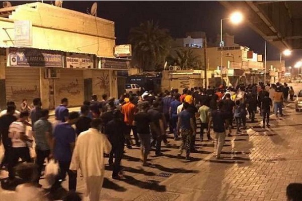 تظاهرات بحرینی‌ها در نهمین سالگرد قیام مردمی