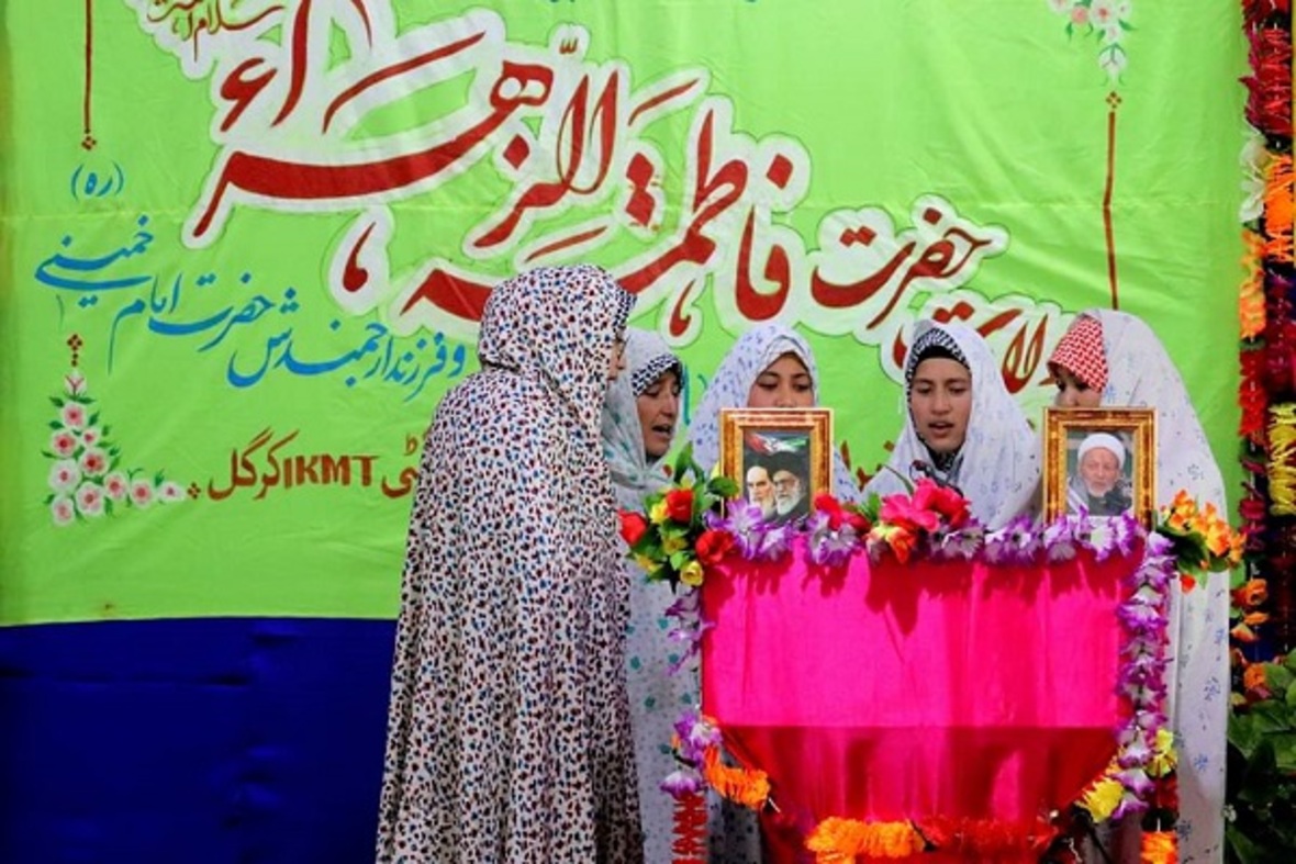 برپایی جشن فاطمه فاطمه در مسجد دهلی