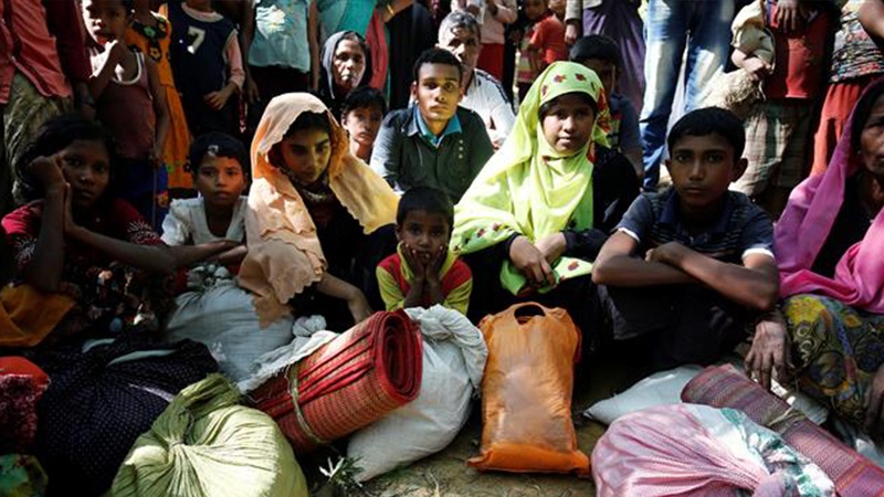 ارتش میانمار یک زن مسلمان روهینگیایی باردار را کُشت