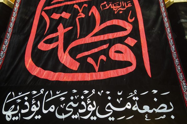 کربلا در سوگ مادر سادات رخت عزا پوشید