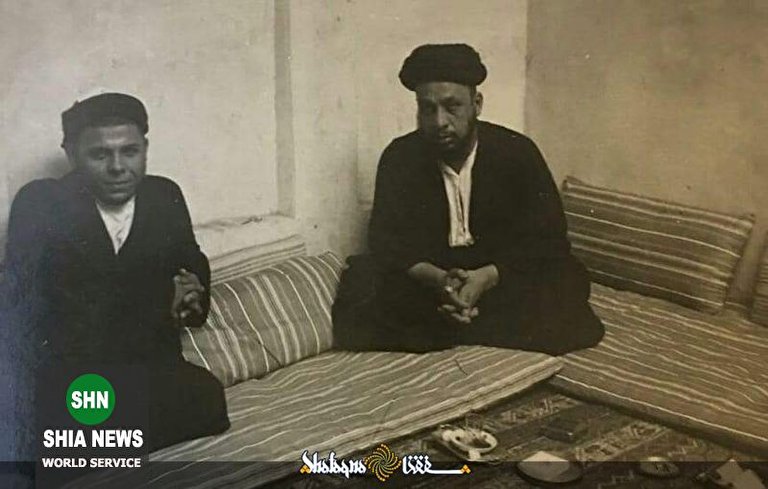 تصویری ویژه از السید محمد باقر الصدر و برادرش السید اسماعیل الصدر