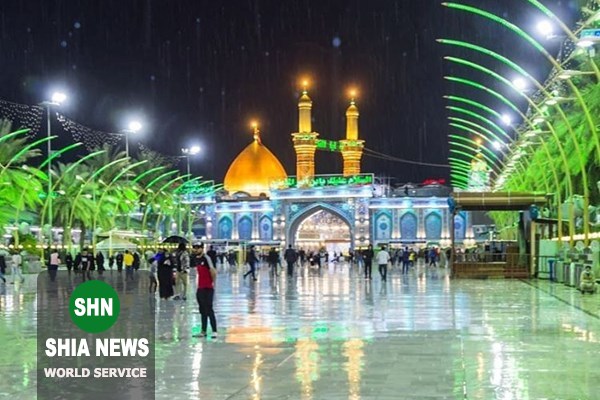 افزایش تعداد زائران حسینی پس از باران افزایش تعداد زائران حسینی پس از باران