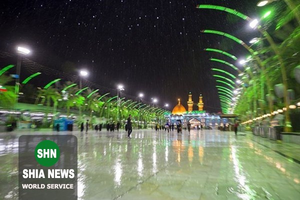 افزایش تعداد زائران حسینی پس از باران افزایش تعداد زائران حسینی پس از باران