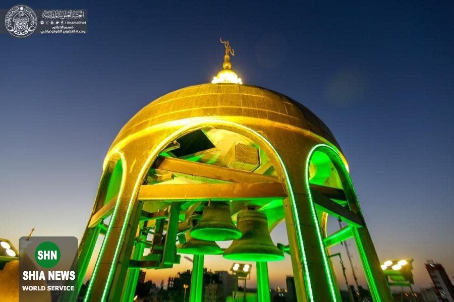 مناره ۱۳۰ساله حرم مطهر علوی+ تصاویر مناره ۱۳۰ساله حرم مطهر علوی+ تصاویر