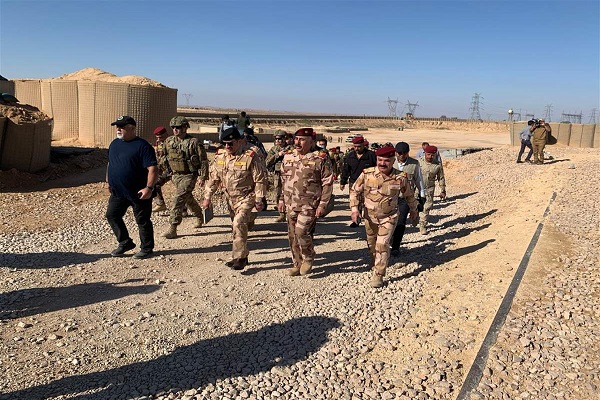 استقرار ارتش عراق در پایگاه القائم