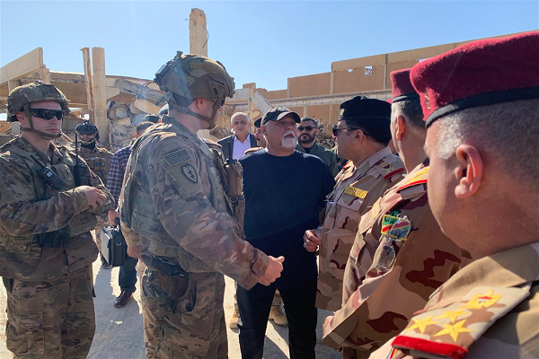 استقرار ارتش عراق در پایگاه القائم