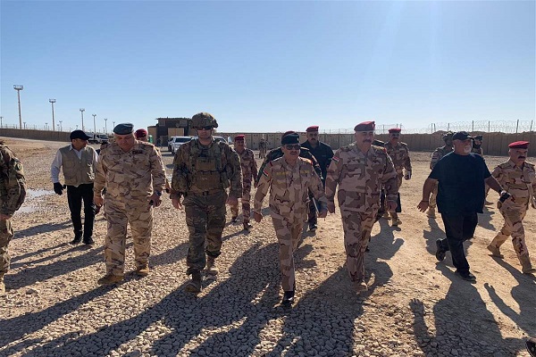 استقرار ارتش عراق در پایگاه القائم