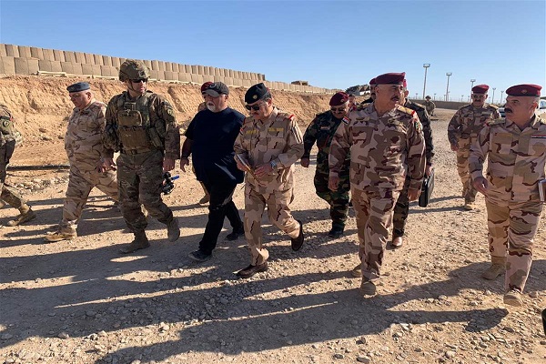 استقرار ارتش عراق در پایگاه القائم